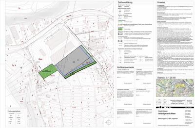 Bebauungsplan In den Jungeichen - Planzeichnung