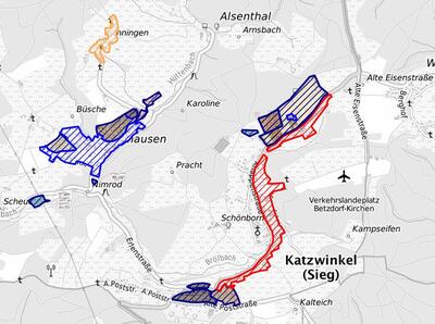 Externer Link: Geoportal RLP - Ortsgemeinde Katzwinkel (Sieg)