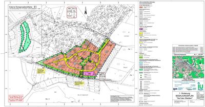 Bebauungsplan Auf den Weiden, 1. Änderung - Planzeichnung