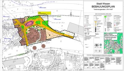 Bebauungsplan Verbindungsstraße L278-B62 - Planzeichnung