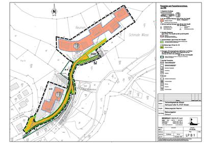 Bebauungsplan Neurom - Planzeichnung