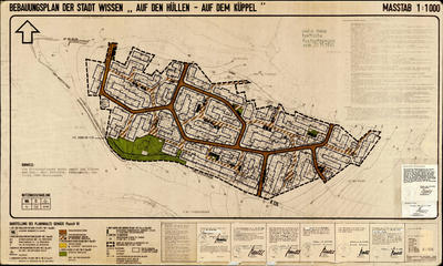 Bebauungsplan Auf den Hüllen-Auf dem Küppel - Planzeichnung
