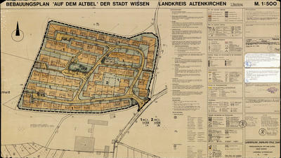 Bebauungsplan Auf dem Altbel - Planzeichnung, 1. Nachtrag