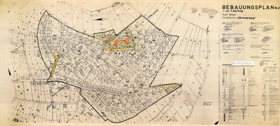 Bebauungsplan Hämmerberg - Planzeichnung, 1.+2. Nachtrag