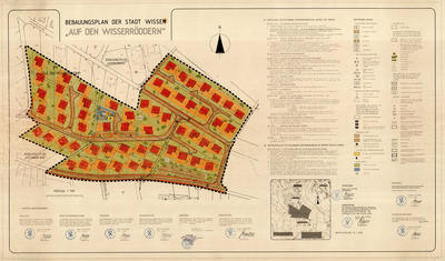 Bebauungsplan Auf den Wisserröddern - Planzeichnung