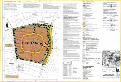 Bebauungsplan Im Wolfskaulengarten III - Planzeichnung