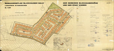 Bebauungsplan Blickhauser Wald - Planzeichnung