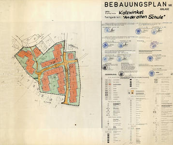 Bebauungsplan An der alten Schule - Planzeichnung