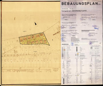 Bebauungsplan Oststraße - Planzeichnung