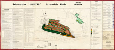 Bebauungsplan Siegenthal - Planzeichnung