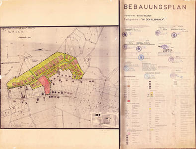 Bebauungsplan In den Kuhhainen - Planzeichnung