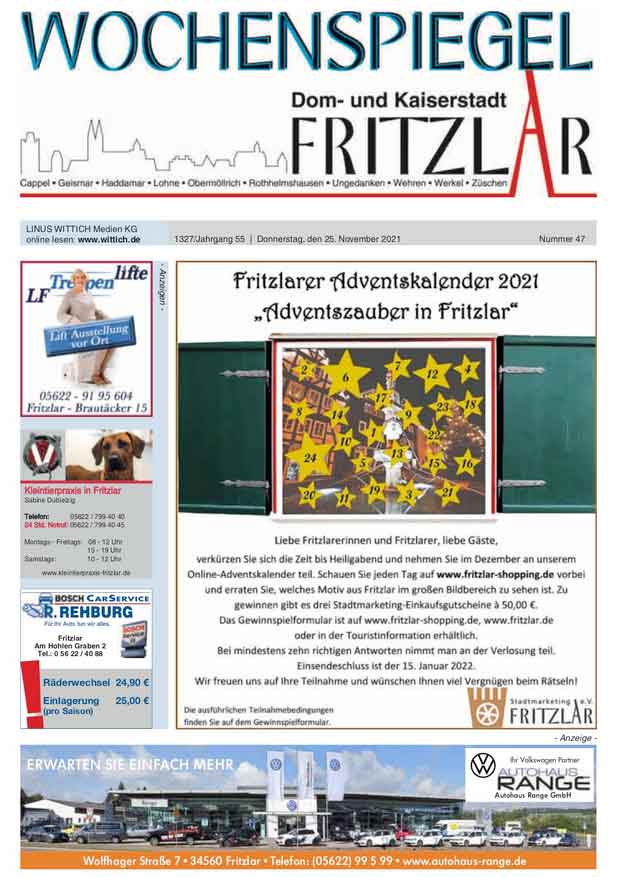 Wochenspiegel Fritzlar