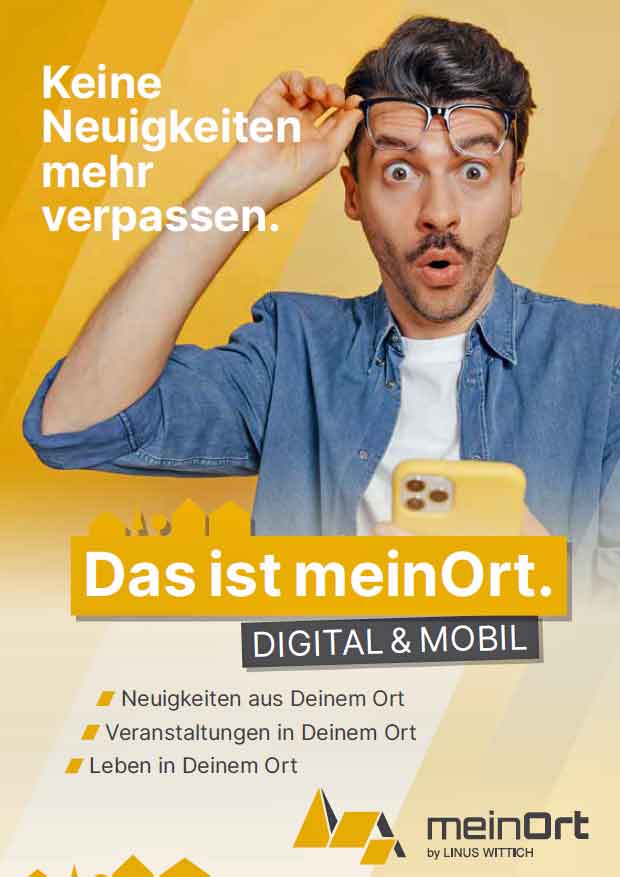 meinOrt-App Werbebanner Demo