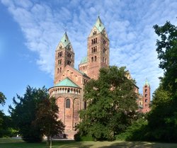 Speyerer Dom Nordostansicht