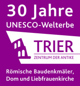 Signet "30 Jahre Welterbe Trier im Zentrum der Antike"