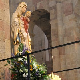 Gnadenbild im Dom zu Speyer