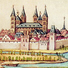 Stadtansicht vor 1750