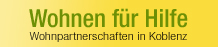 Wohnen für Hilfe - Wohnraumprojekte in Koblenz - Link auf www.wohnen-fuer-hilfe.de