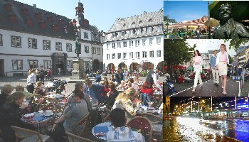 Jesuit Square, market on Mint Square, fashion show on The Plan, Löhr-(Shopping-)Center by night -  Fotos: Frey Pressebild