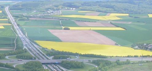 Luftbild aus nördlicher Richtung