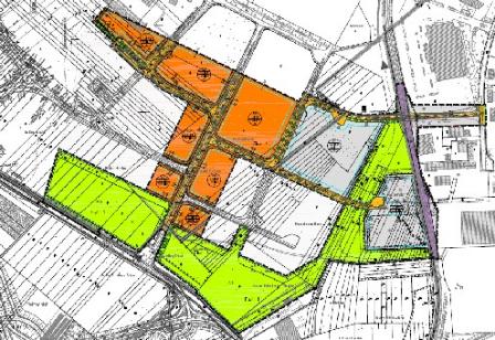 Bebauungsplan Nr. 228a Dienstleistungszentrum, Gewerbe- und Technologiepark Bubenheim / B9