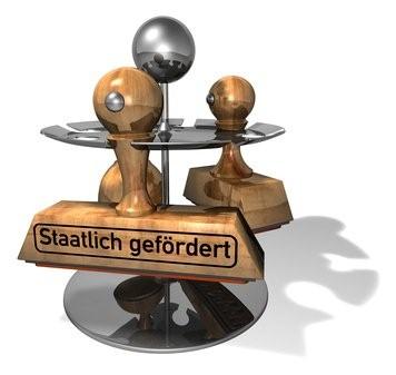 staatlich gefördert