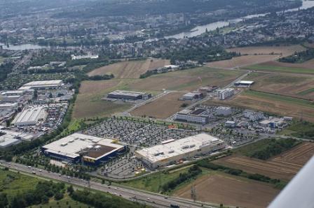 Dienstleistungszentrum-, Gewerbe- und Technologiepark Bubenheim B9- August 2014