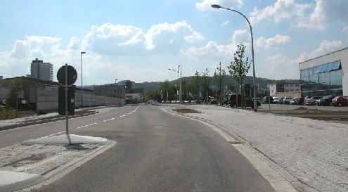 2. Bauabschnitt Karl-Tesche-Straße Freigabe Sommer 2008