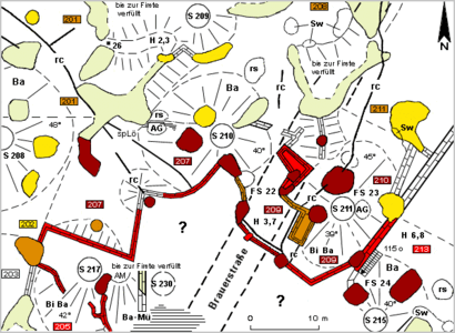 Ausschnitt aus der Ingenieurgeologischen Karte "Brauerstrae Mendig"