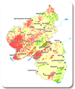 Gromastbige Karten zu Bodeneigenschaften und -funktionen der landwirtschaftlichen Nutzflche