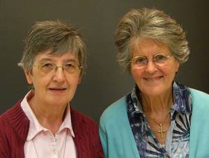 Sr. Annemarie Pitzl und Sr. Lea Ackermann