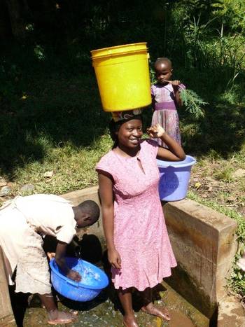 Brunnen in Kenia