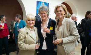 Margit Sponheimer, Sr. Dr. Lea Ackermann und Julia Klöckner 