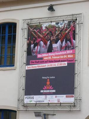 One Billion Rising - Aktion in 