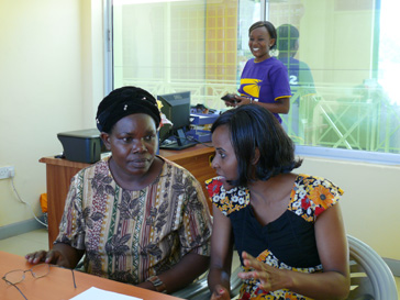 Elisabeth Akinyi und Elisabeth Nyambura