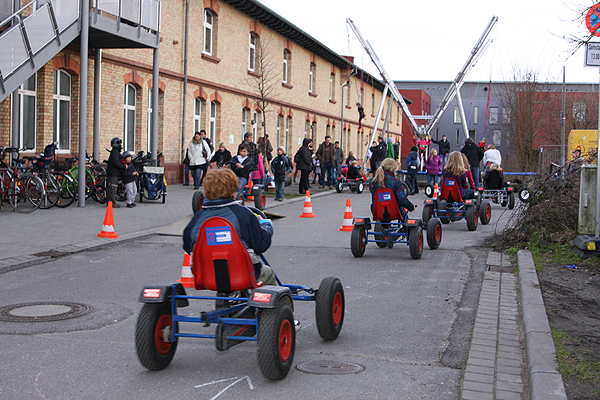 Kettcar auf dem JuFö-Gelände, © Jugendförderung