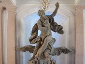 Jupiter - Götterfigur im Säulenfoyer des Kurfürstlichen Palais