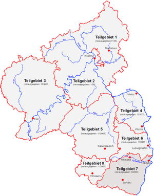 Übersicht der veröffentlichten Wasserversorgungspläne von Rheinland-Pfalz