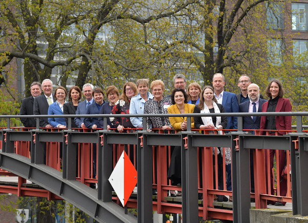 Gruppenfoto der Integrationsministerkonferenz 2019