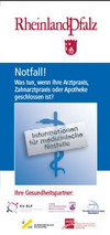 Titelbild Notfall-Flyer