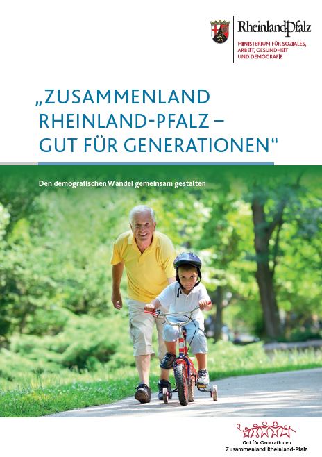 Cover der Broschüre Zusammenland Rheinland-Pfalz