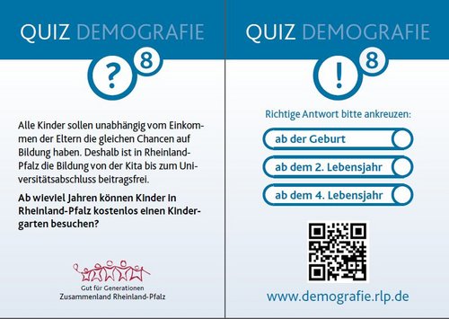 Ab wieviel Jahren können Kinder in Rheinland-Pfalz kostenlos einen Kindergarten besuchen? Ab der Geburt, ab zwei oder ab vier?