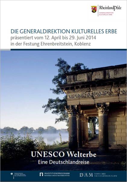 Plakat UNESCO-Welterbe, GDKE