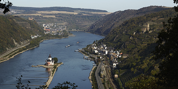 Burg Pfalzgrafenstein © GDKE, U. Pfeuffer