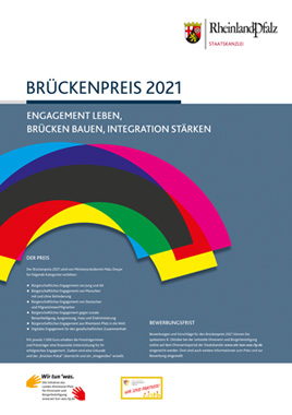 Brückenpreis 2021, Plakat