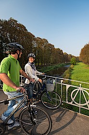 Radfahren an der Ahr entlang