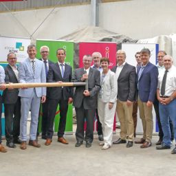 1. Spatenstich für die Projekte der Innogy am 08.08.2018 in Kobern-Gondorf, Solliger Höfe, VG Rhein-Mosel