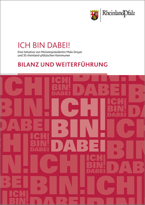 Broschüre "Bilanz und Weiterführung", Titel