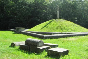 Ansicht Römergrab Siesbach