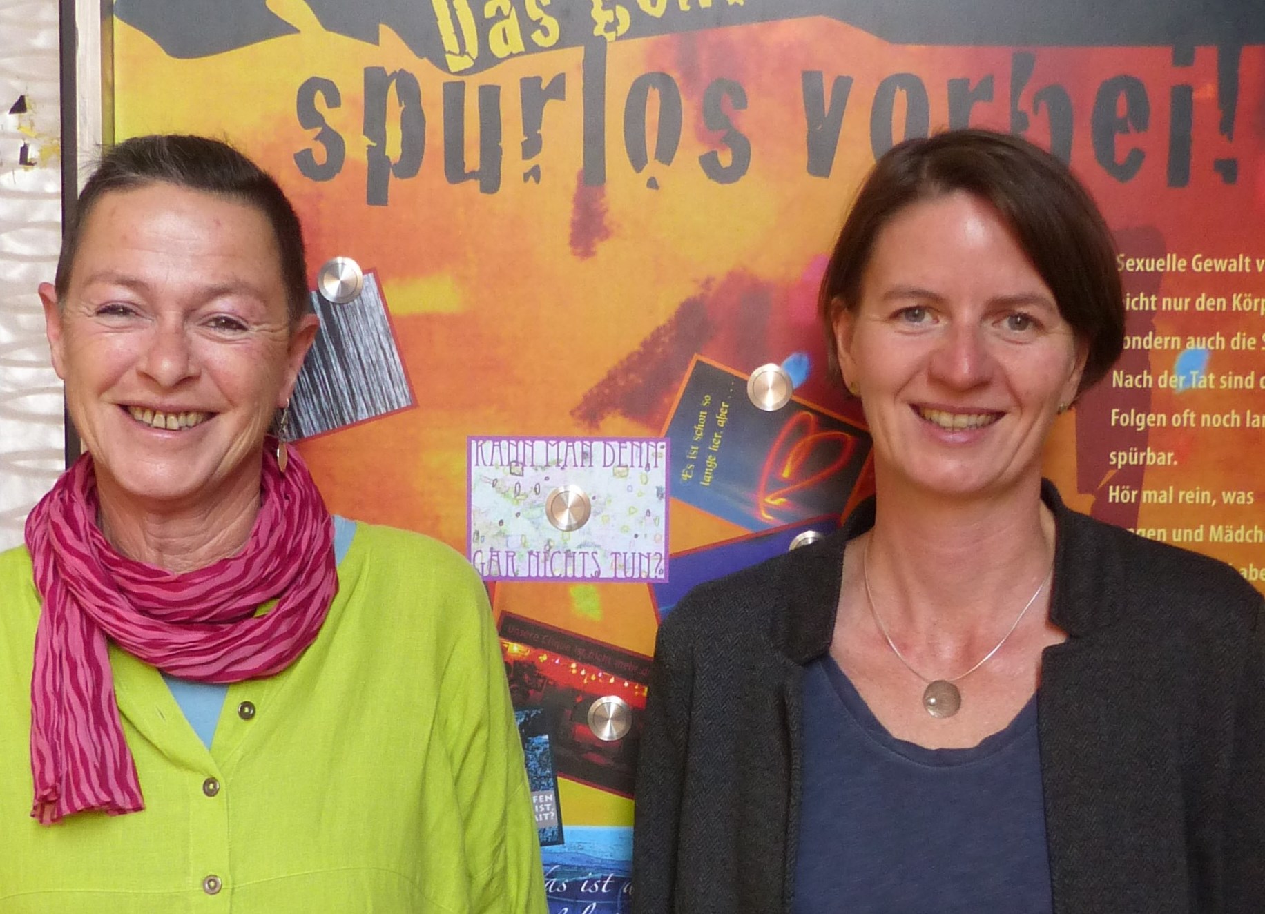 Ilga Schmitz und Alexandra Ackermann © Frauen und Mädchen Notruf Speyer